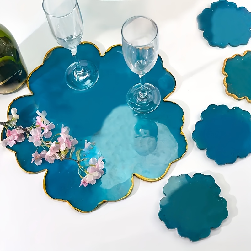 Flower Preservation Resin - 5pcs Mirror Large Flower Small Flower