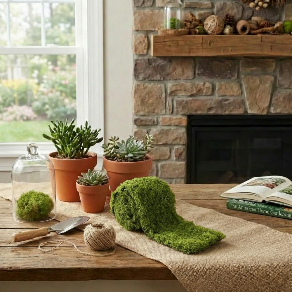 Fake Moss Mat,Artificial Moss  - Terrarium Moss Art ulasan dan harga