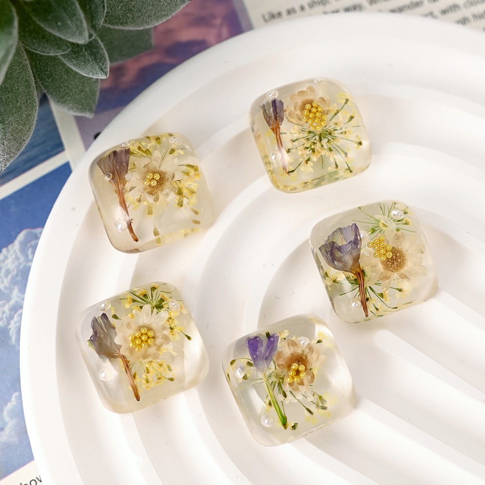 Clear Dried Flower Dome Resin  - Dried Flower Bulk ulasan dan harga