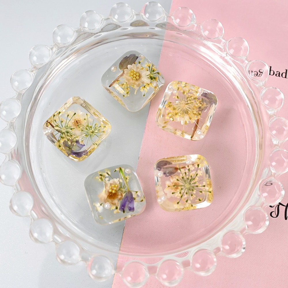 Clear Dried Flower Dome Resin  - Dried Flower Bulk ulasan dan harga