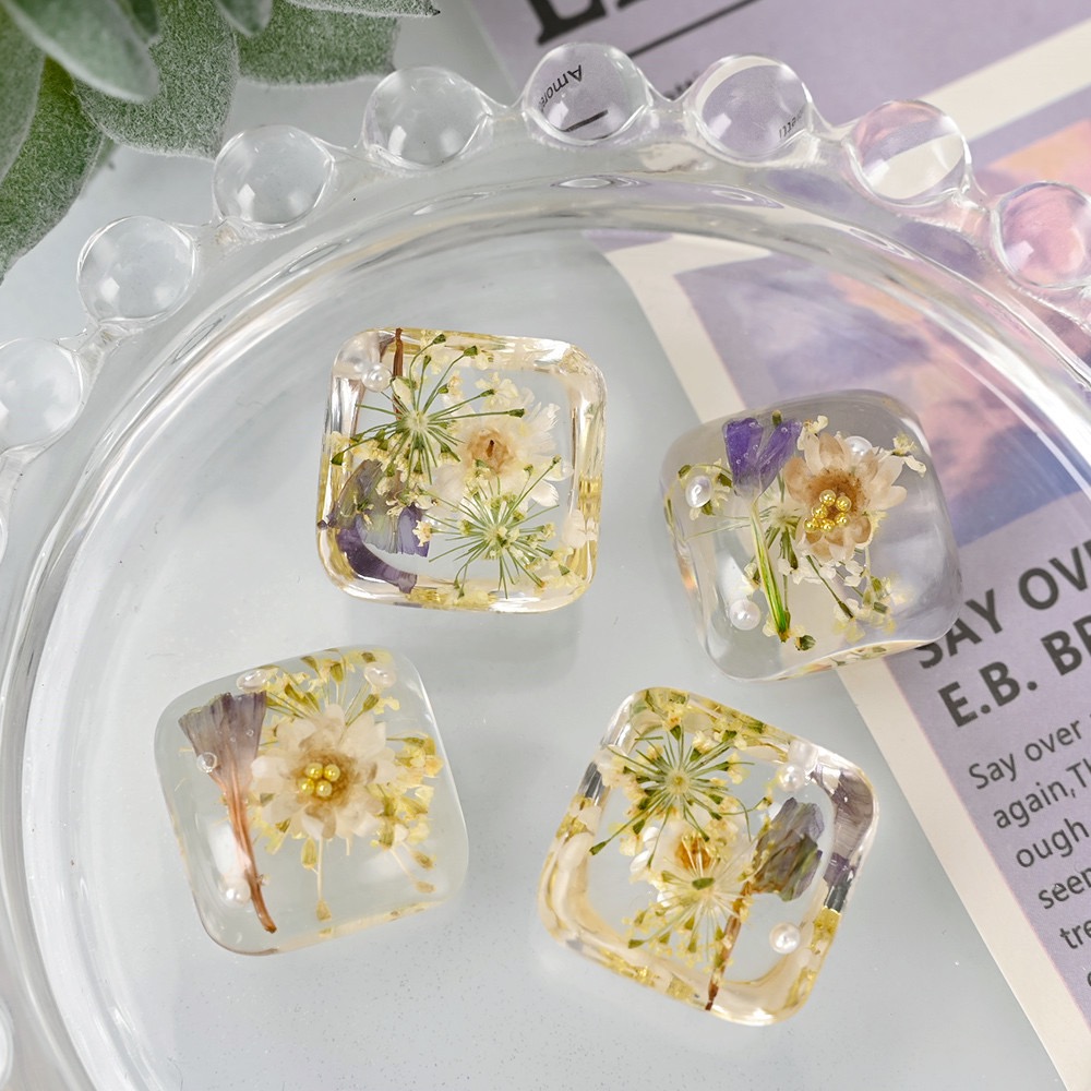 Clear Dried Flower Dome Resin  - Dried Flower Bulk ulasan dan harga