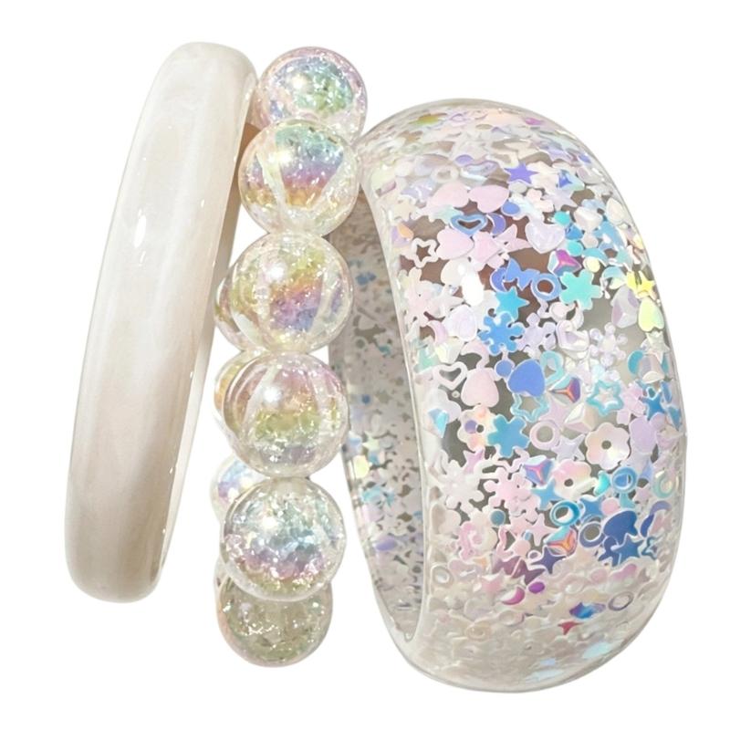 P9FE Pack Of 1 Set Colorful Gl - Resin Glitter Pack ulasan dan harga