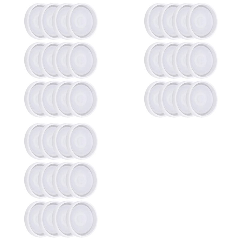 75STO-36 Pack DIY Round Silico - Coaster Mold Round ulasan dan harga