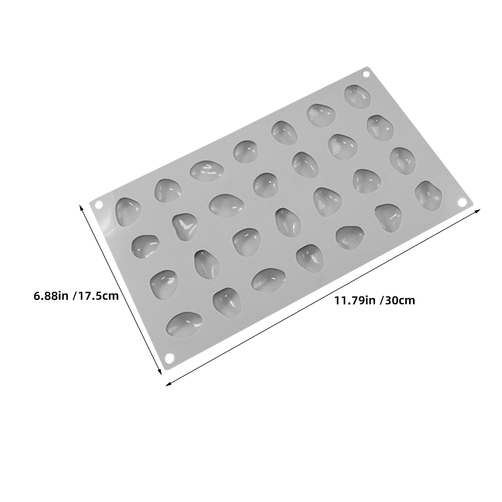 2Pcs Silicone Chocolate Mold P - Silicone Mold Tray ulasan dan harga