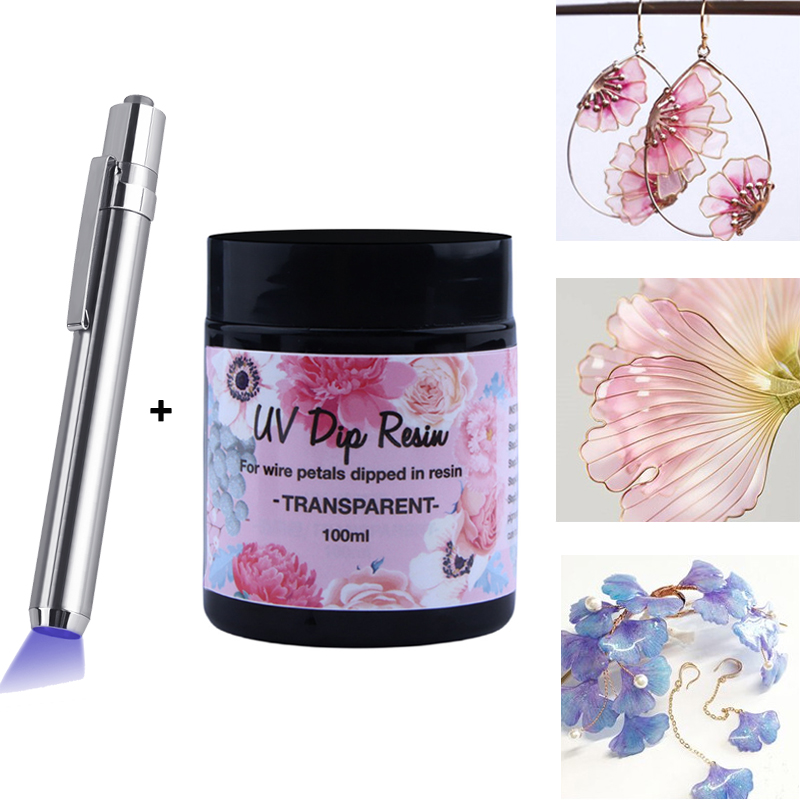 UV DIP Resin Glue UV Flower-Ma - Flower Preservation Resin ulasan dan harga