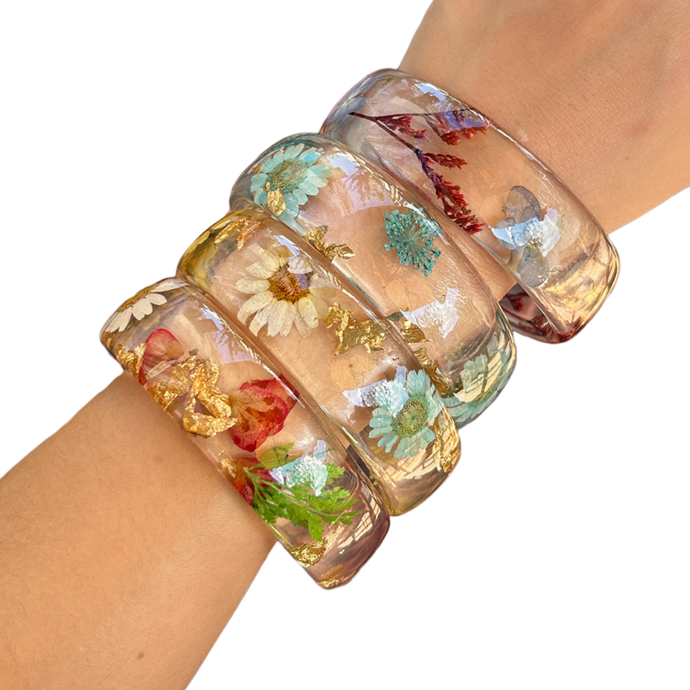 Vintage Flower Leaf Transparen - Dried Flower Bulk ulasan dan harga