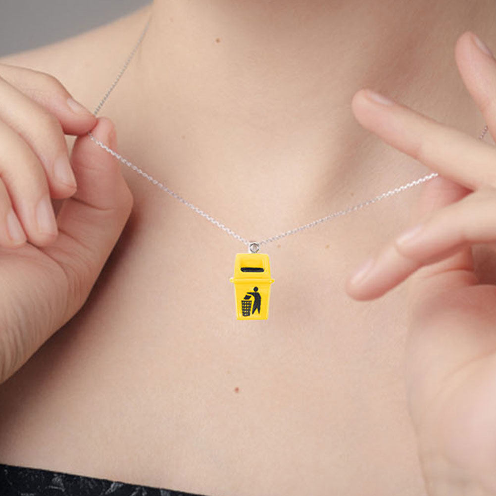 10Pcs Garbage Bin Charms Smoot - Crafting Resin ulasan dan harga