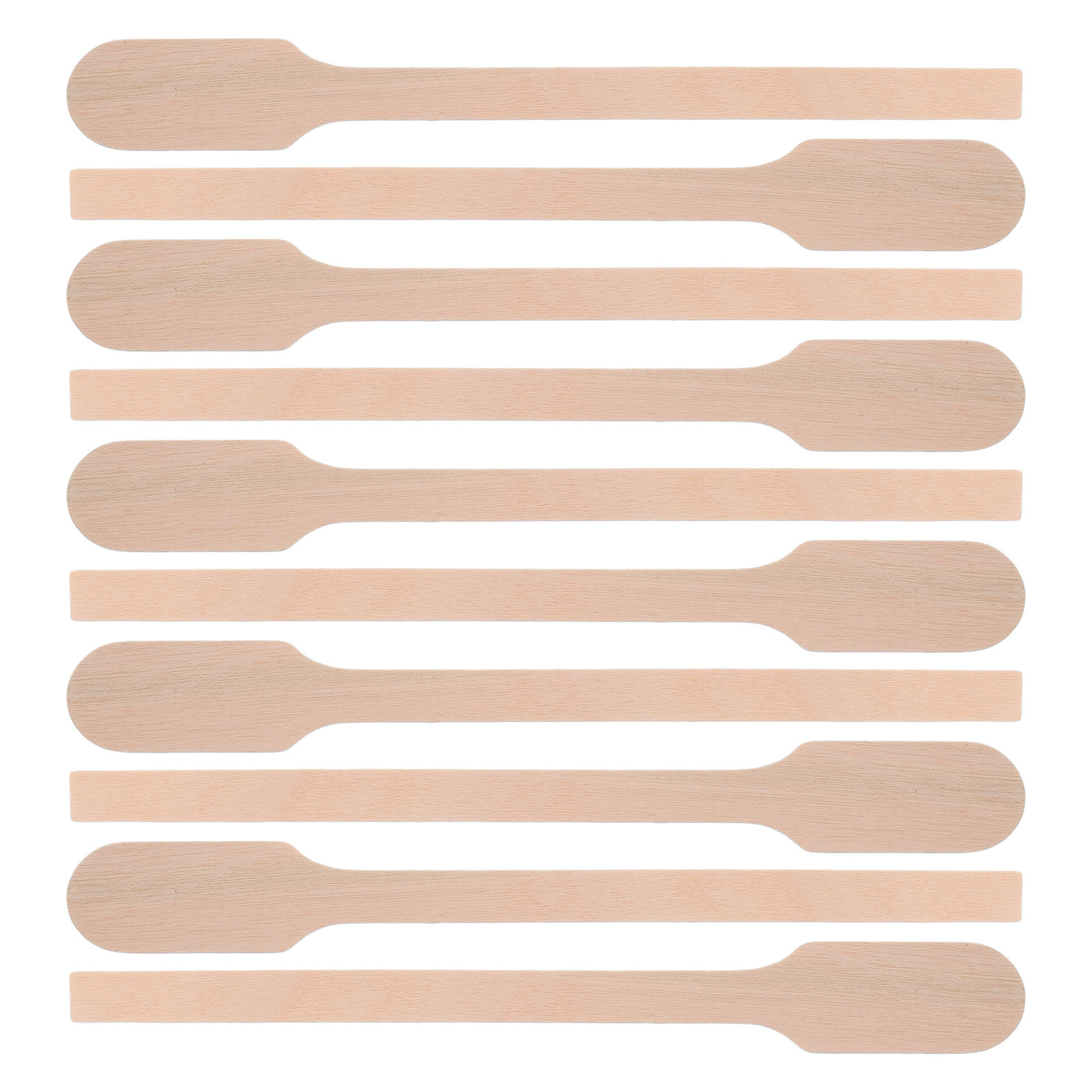 200Pcs Wood Mixing Sticks Flat - Crafting Resin ulasan dan harga