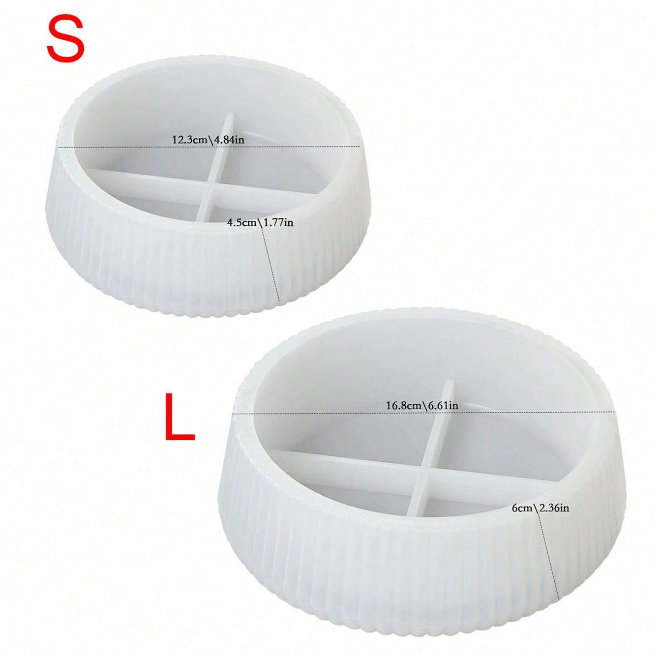 1pc Oversized Round Striped St - Coaster Mold Round ulasan dan harga