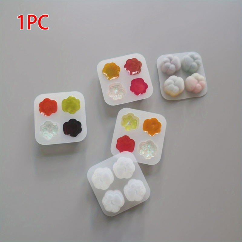 1Cat Paw Pattern Silicone Mold - Resin Craft Ideas ulasan dan harga