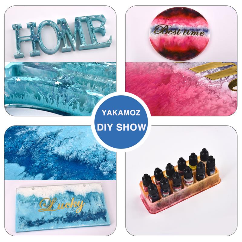 1 Set Epoxy Resin Pigment Kit  - Resin Dye Alcohol ulasan dan harga